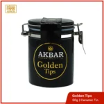 Akbar Golden Tips 50g - Ceramic Tin